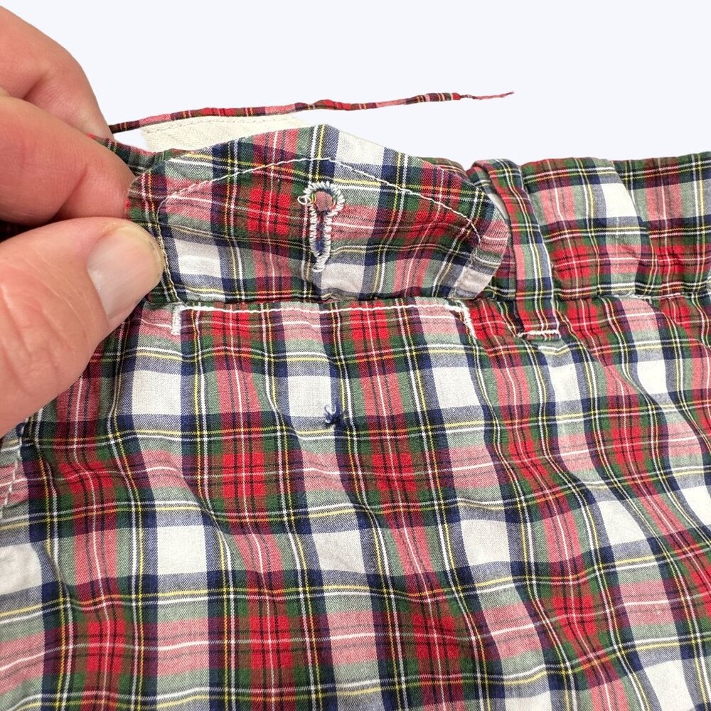 Vintage Polo Ralph Lauren Men's Bleeker Shorts Size 36 Plaid Bradburry Fit - Picture 9 of 11